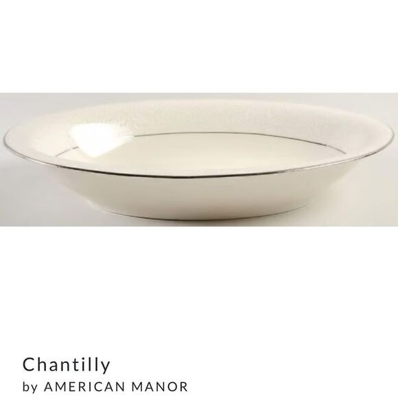 American Manor Real China Chantilly collection dinnerware . - Picture 13 of 14